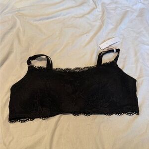 Victoria's Secret Black Lace Bandeau